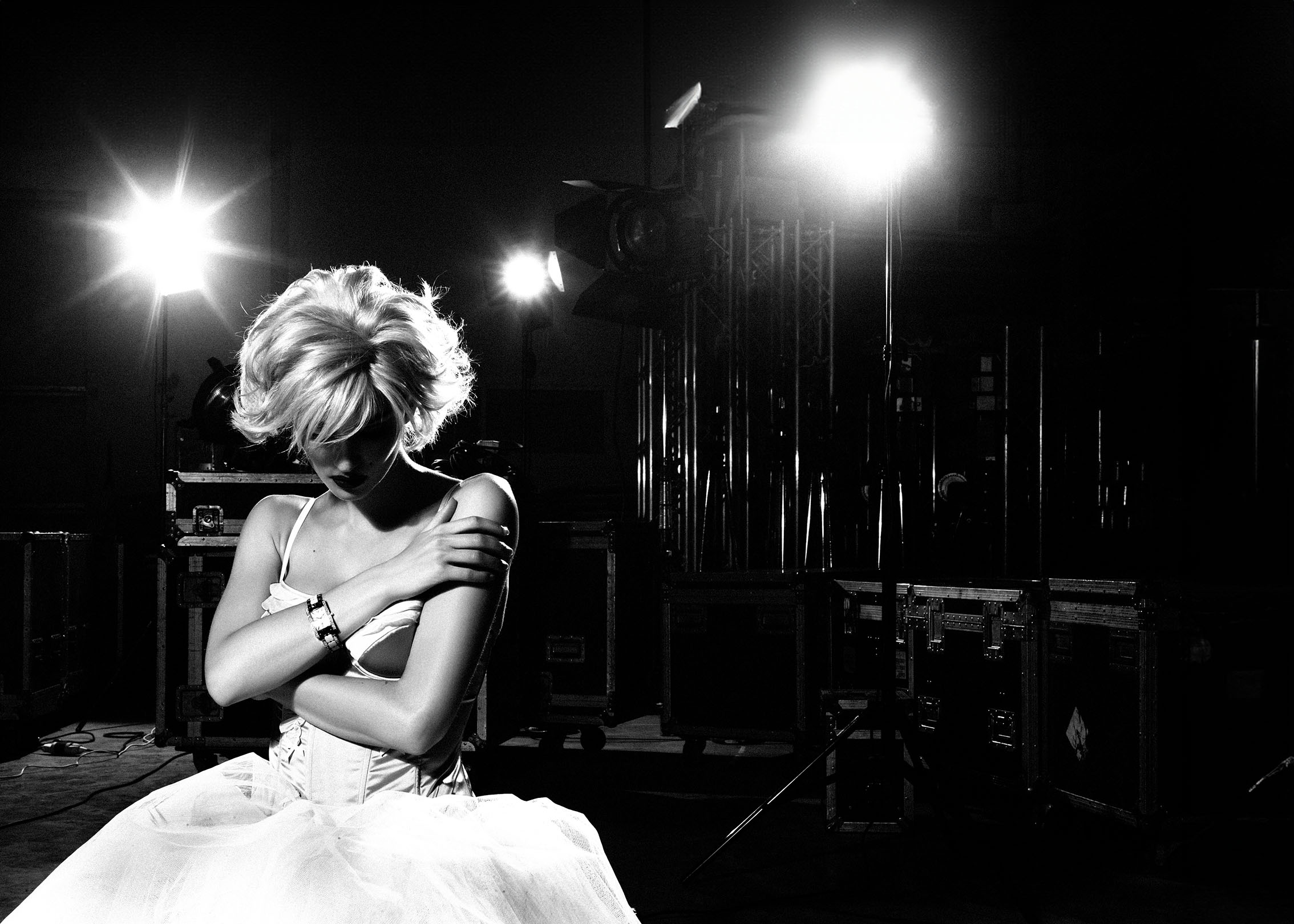 WAHB — cinematic fashion editorial, backstage