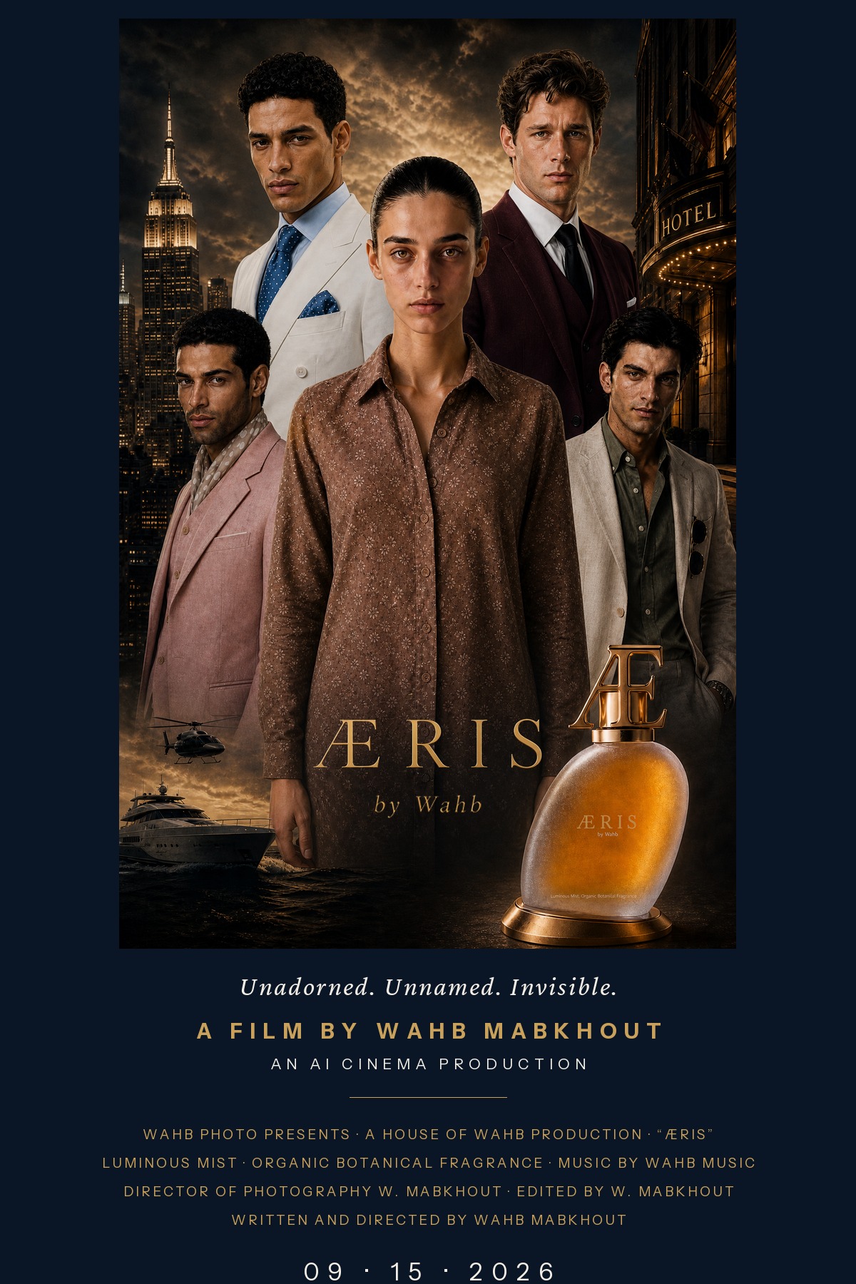 AERIS by Wahb — one-sheet poster