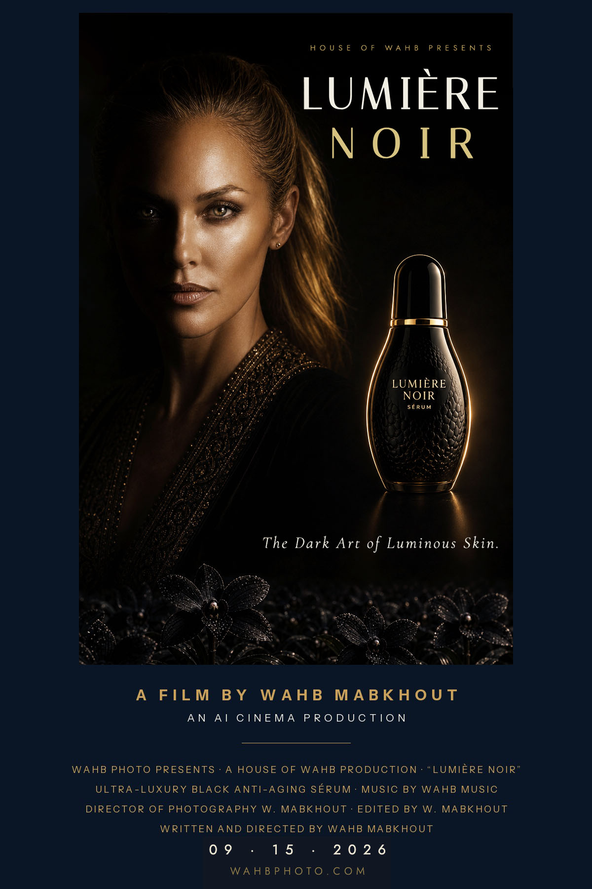 Lumiere Noir — one-sheet poster
